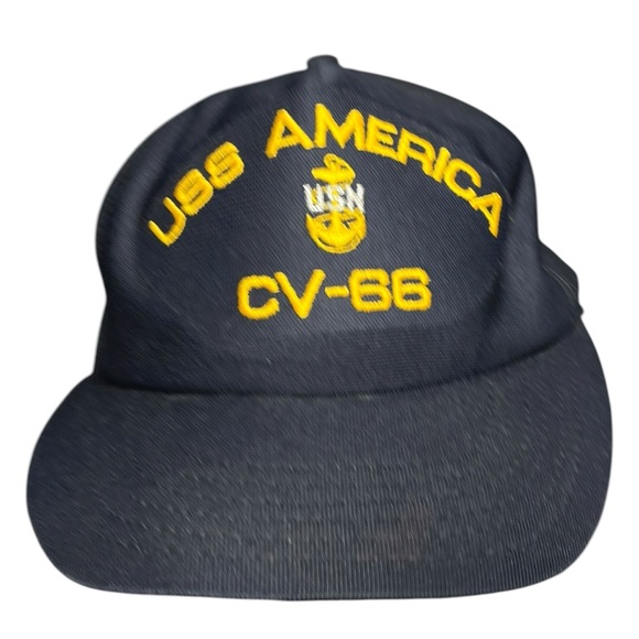 1980 USS America CV-66 Embroidered Cap - Picture 2 of 7